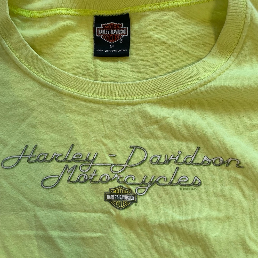 ⚫️ Harley Davidson Vintage Cropped tee! ⚫️